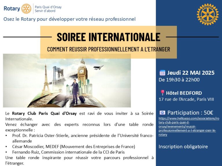 Soirée internationale 2025